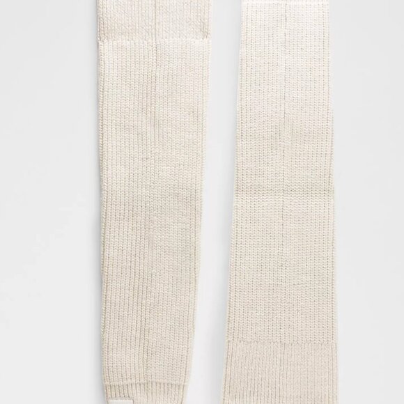 LULULEMON Women's Ribbed Knit Merino Wool-Blend Leg Warmer/never worn - Picture 1 of 8